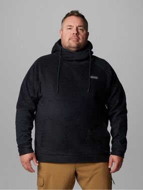 Columbia Black Fleece Hooded Pullover